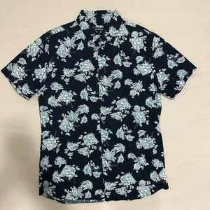 Express Short Sleeve Button Down Shirt